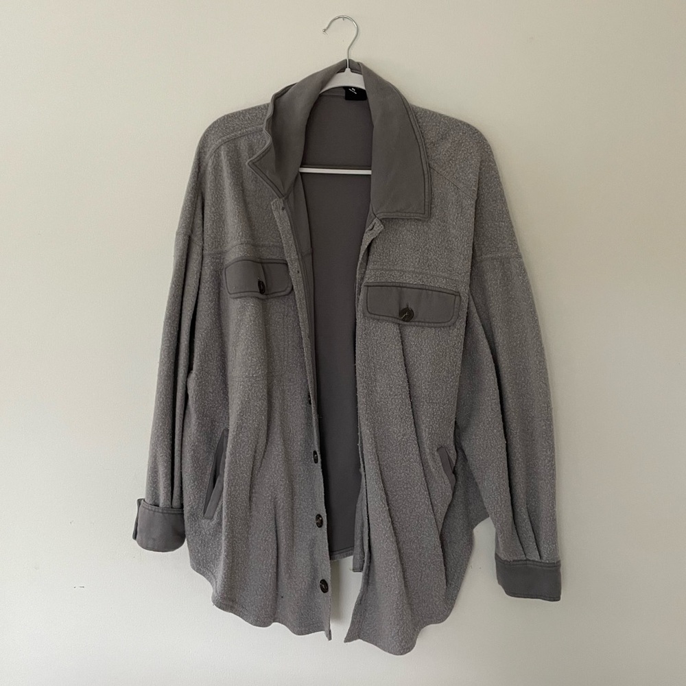 Pacsun Homecoming Button Down Shacket